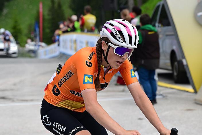 Siegerin am Hochkar und Gesamt  Malwina Mul (POL, MAT Atom Deweloper Wroclaw) Ybbsitz - Hochkar,,  4. Etappe Sportland NOE WOMEN Tour