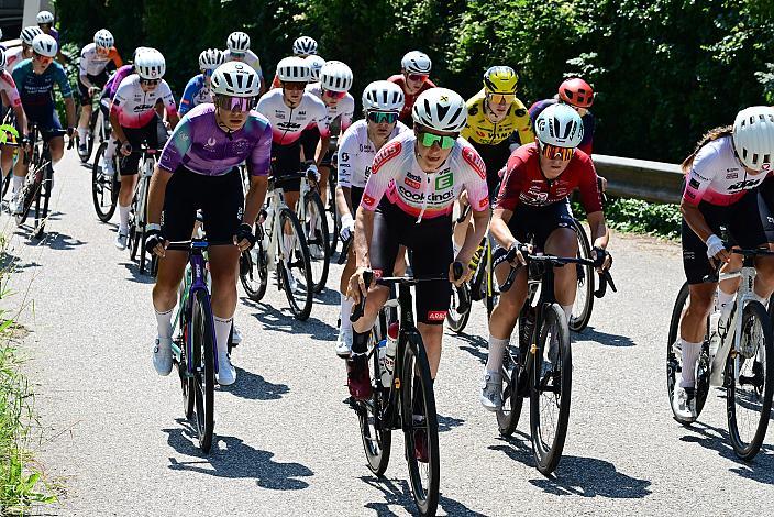 Anna Kiesenhofer (AUT, Team Cookina ARBÖ ASKÖ Graz RLM Stmk) an der Spitze im Damenrennen, Österreich Staatsmeisterschaft, Strasse, ÖSTM Schwanenstadt - OÖ