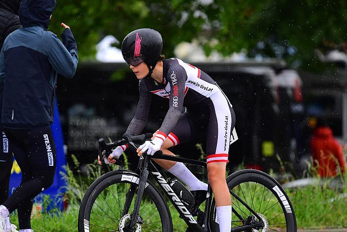 Sieger der Kids Tour Georg Wartlsteiner (AUT, LRV Tirol / OOE), Zeitfahren Herzogenburg, 3. Etappe Sportland NOE Kids Tour
