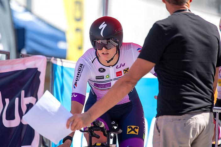 Elisabeth Kappaurer (AUT, Union Raiffeisen Radteam Tirol) MYGYM Master Race am Salzburg Ring, Zeitfahren, ÖRV RadLiga, Radsport, Radliga, ÖRV, Damen Elite,