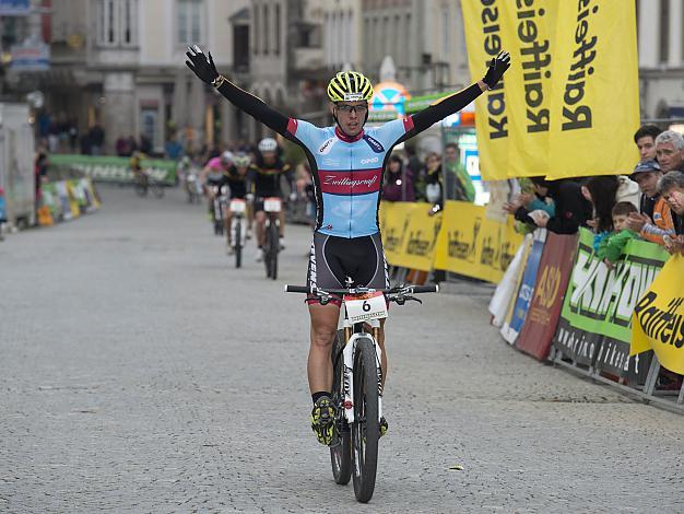 Der Sieger im Eliterennen Wolfgang Krenn, AUT, Team SC Knauf Liezen