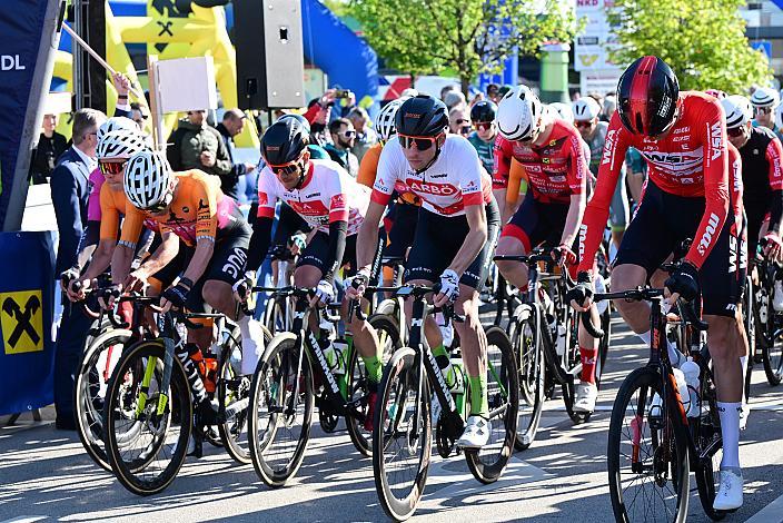 Riccardo Zoidl (AUT, Hrinkow Advarics), Richard Riska (SVK, Hrinkow Advarics) Herren Elite, U23, Road Cycling League Austria, 63. Raika Kirschbluetenrennen, Wels, Oberösterreich