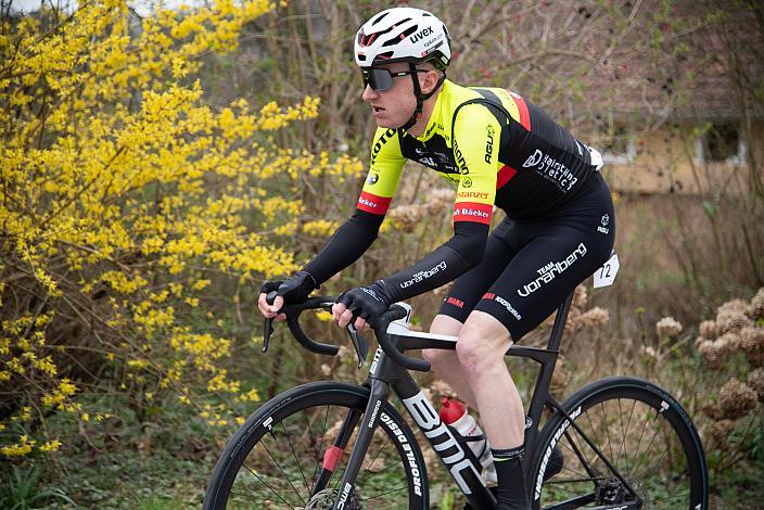 Colin Chris Stüssi (SUI, Team Vorarlberg) Herren Elite, U23, Radliga, 62. Radsaison-Eröffnungsrennen Leonding, Oberösterreich 
