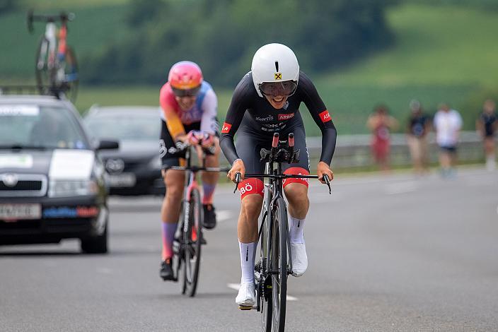 Anna Kiesenhofer (AUT, Team Cookina ARBÖ ASKÖ Graz RLM Stmk) Elite Damen, Österreichische Meisterschaft Einzelzeitfahren, ÖRV, Novo Mesto, Slowenien