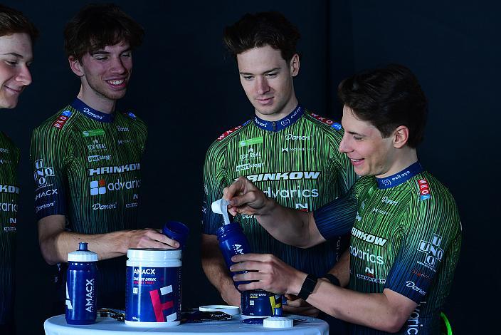 AMACX Nahrung, Loic Bettendorff (LUX, Hrinkow Advarics), Josef Dirnbauer (AUT, Hrinkow Advarics), Teampräsentation, Steyr, Team Hrinkow Advarics Cycleang, UCI Continental Team,