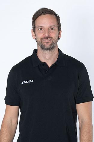 Assistant Coach und Tormann Trainer Jürgen Penker (Black Wings 1992) Black Wings Linz,  Eishockey