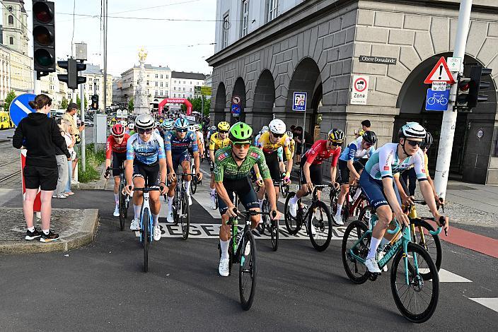 Riccardo Zoidl (AUT, Hrinkow Advarics) Start zur 1. Etappe Linz Hauptplatz - Pöstlingberg, Oberösterreich Rundfahrt