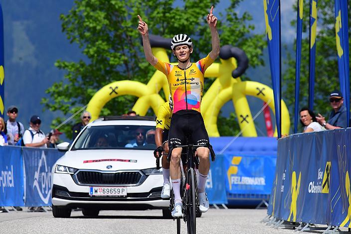 Etappensieger Jannis Peter (GER, Team Vorarlberg) 4. Etappe St.Florian /Asten - Hinterstoder/Höss 15. Int. Raiffeisen OÖ-Radrundfahrt UCI Kat. 2.2