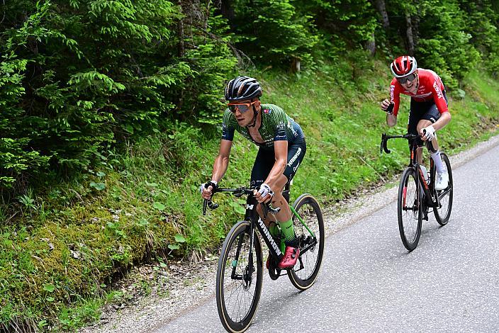 Riccardo Zoidl (AUT, Hrinkow Advarics), Philipp Hofbauer (AUT, WSA KTM Graz pb Leomo)  4. Etappe St.Florian /Asten - Hinterstoder/Höss 15. Int. Raiffeisen OÖ-Radrundfahrt UCI Kat. 2.2