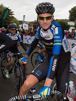 Patrick Konrad Team NetApp Endura, am Start von Paris - Tours, Radrennen, Paris - Tours