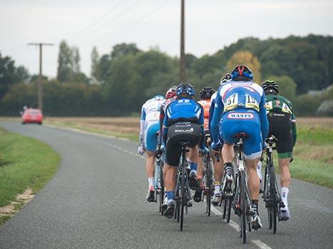 Cesare Benedetti (ITA), Team NetApp Endura, in der Spitzengruppe, Radrennen, Paris - Tours