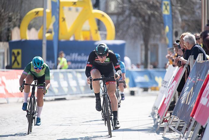 Siegerin Petra Zsanko (HUN, Team Cookina ARBÖ ASKÖ Graz RLM Stmk) Damen Elite, U23, Radliga, 61. Radsaison-Eröffnungsrennen Leonding, Oberösterreich 