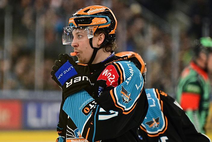 Brodi Stuart (Steinbach Black Wings Linz) Win2Day ICE Hockey League, 7. Viertelfinale, Steinbach Black Wings Linz vs Moser Medical Graz 99ers,  Linz AG Eisarena 