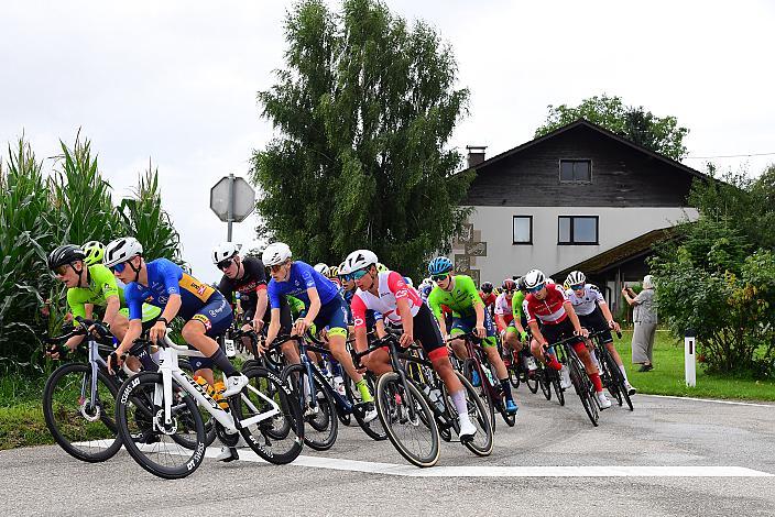 Im Trikot des Besten Erstjährigen Juniors Elias Wändel (SWE, Svealand Cycling Team), 50. OÖ Junioren Rundfahrt, 3. Etappe Bad Wimsbach - Strass im Attergau