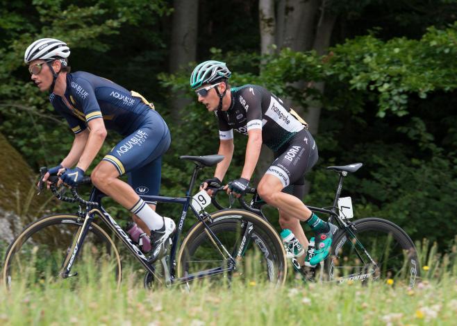 v.l. Stefan Denifl (AUT, Team Aqua Blue Sport) und Lukas Pöstlberger (AUT, Bora - Hansgrohe) Rad Staatsmeisterschaft, Elite Herren, Grein an der Donau
v.l. Stefan Denifl (AUT, Team Aqua Blue Sport) und Lukas PÃ¶stlberger (AUT, Bora - Hansgrohe) Rad S
