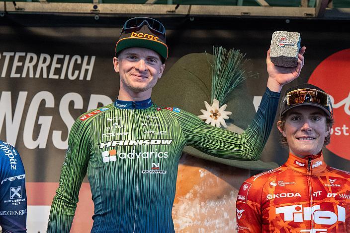Sieger Jaka Primozic (SLO, Hrinkow Advarics)  63. Saison Eroeffnung Leonding Herren, Road Cyling League Austria