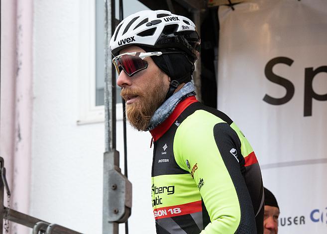 Filippo Fortin (ITA, Team Vorarlberg) Herren Elite, U23, Radliga, 60. Radsaison-Eröffnungsrennen Leonding, Oberösterreich 