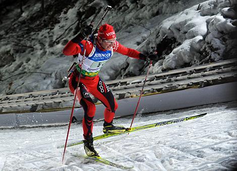 #5-2 Alexander Os, Team Norwegen, 2 Laeufer der Siegerstaffel aus Norwegen.