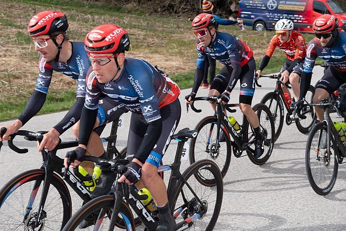 Sebastian Schönberger (AUT, Team Felt - Felbermayr), Hermann Pernsteiner (AUT, Team Felt - Felbermayr), Riccard Zoidl (AUT, Team Felt - Felbermayr), Daniel Federspiel (AUT, Team Felt - Felbermayr)  63. Saison Eroeffnung Leonding Herren, Road Cyling League Austria