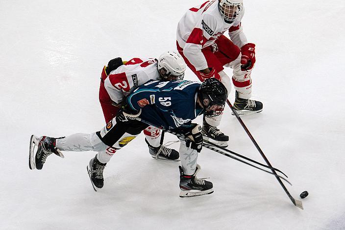 Ondrej Cakl (Eishockey Akademie Oberösterreich) Eishockey Akademie Oberösterreich vs EC KAC, bet-at-home ICE Junior Hockey League