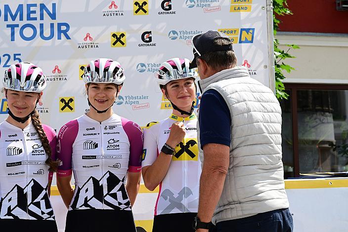 Beste  Nachswuchsfahrerin Nadia Hartman (POL, MAT Atom Deweloper Wroclaw Junior),  Ybbsitz - Hochkar,,  4. Etappe Sportland NOE WOMEN Tour