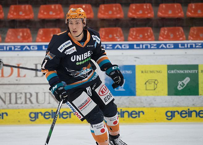 Dennis Yan (Steinbach Black Wings 1992) Steinbach Black Wings 1992 vs iClinic Bratislava Capitals, Qualifikationsrunfe Eishockey, Bet at Home ICE Hockey League