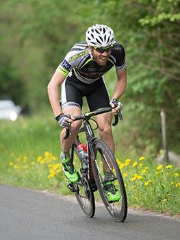 Grischa Janorschke, GER, Team Vorarlberg, in der Spitzengruppe, Wiesbauer Top Radliga 2015