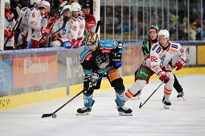 Ken Ograjensek (Steinbach Black Wings Linz) Semifinale 4, Win2Day ICE Hockey League, 4. Semifinale, Steinbach Black Wings Linz vs EC KAC,  Linz AG Eisarena 