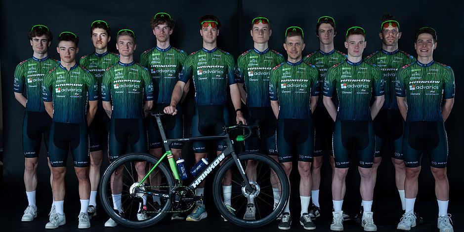 Jakob Reiter (AUT), Maximilian Huber (AUT), Loic Bettendorff (LUX), Jaka Primozic (SLO), Richard Riska (SVK), David Paumann (AUT), Filippo Fortin (ITA), Valentin Poschacher (AUT), Riccardo Zoidl (AUT),  Dominik Hödlmoser (AUT),  Josef Dirnbauer (AUT), Ayden Jordan (AUT), Teampräsentation, Steyr, Team Hrinkow Advarics Cycleang, UCI Continental Team)