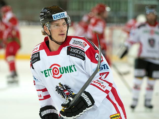 Brian Lebler, AUT, Oesterreich vs Weissrussland, IIHF Euro Hockey Challenge