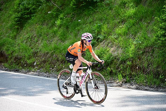 Siegerin am Hochkar und Gesamt  Malwina Mul (POL, MAT Atom Deweloper Wroclaw) Ybbsitz - Hochkar,,  4. Etappe Sportland NOE WOMEN Tour
