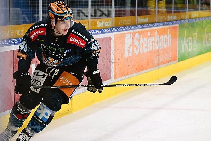 Graham Knott (Steinbach Black Wings Linz) Steinbach Black Wings Linz vs EC Red Bull Salzburg, Linz AG Eisarena 