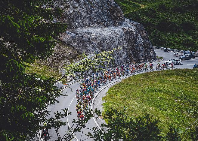 Das Feld am Arlberg  2. Etappe Feldkirch - Fulpmes-Telfes  70. Ã–sterreich Rundfahrt 