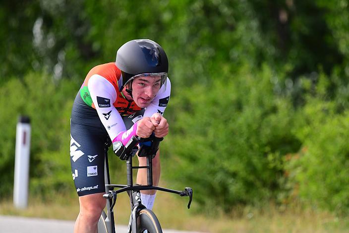 Jakob Purtscheller AUT, Tirol KTM Cycling Team) ÖM Staatsmeisterschaft, Zeitfahren, Frauenkirchen, Burgenland