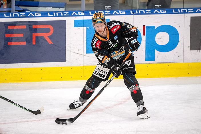 Stefan Gaffal (Steinbach Black Wings Linz) Steinbach Black Wings Linz vs HC Pustertal Wölfe, 45. Runde ICE Hockey League, Steinbach Black Wings Linz, Linz AG Eisarena 