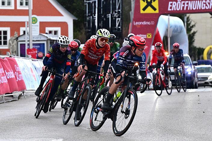 Hermann Pernsteiner (AUT, Team Felt - Felbermayr), Benjamin Eckerstorfer (AUT, Tirol KTM Cycling Team)  63. Saison Eroeffnung Leonding Herren, Road Cyling League Austria