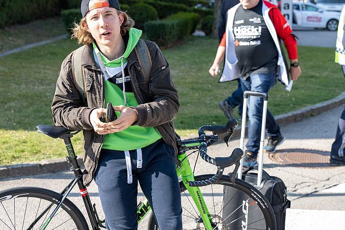 Marvin Hammerschmid (AUT, Hrinkow Advarics) Herren Elite, U23, Radliga, 61. Radsaison-Eröffnungsrennen Leonding, Oberösterreich 